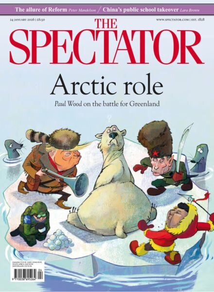 The Spectator – January 24 2026 Cover