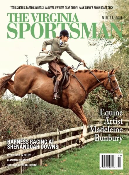 The Virginia Sportsman Magazine – Winter 2025-2026 Cover