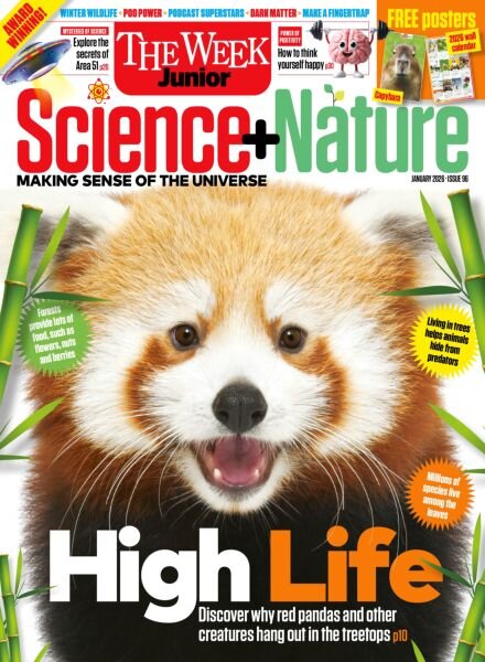 The Week Junior Science+Nature UK – January 2026 Cover
