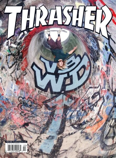 Thrasher Magazine – February 2026 Cover