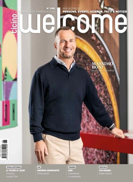 Ticino Welcome – Dicembre 2025-Febbraio 2026 Cover