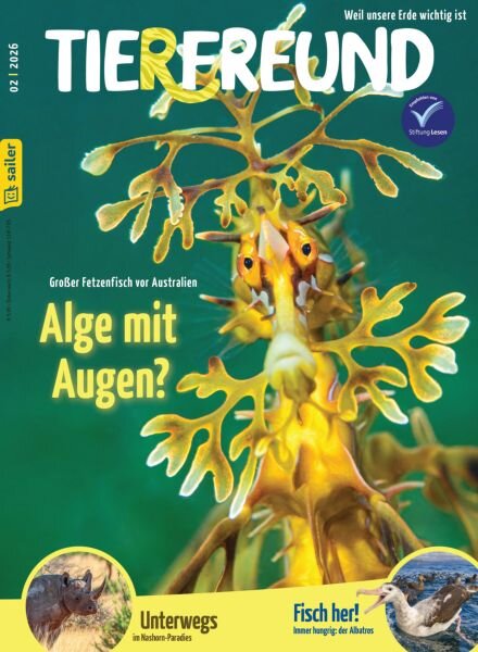 Tierfreund – Februar 2026 Cover