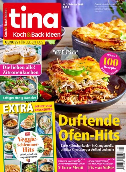Tina Koch & Backideen – Februar 2026 Cover