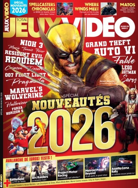 Total Jeux Video – Janvier-Mars 2026 Cover