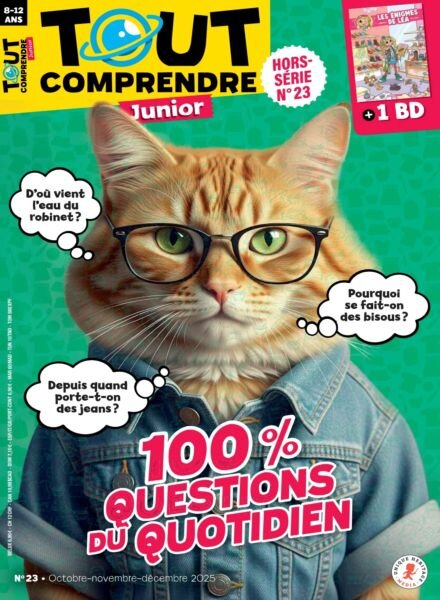 Tout Comprendre Junior – Hors-Serie – Octobre-Decembre 2025 Cover