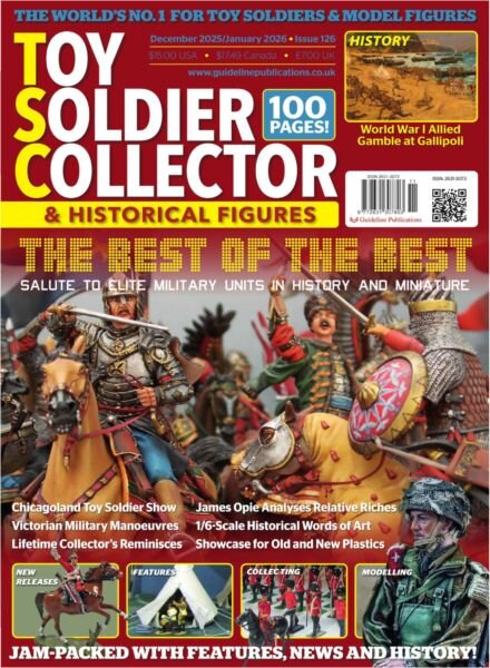 Toy Soldier Collector & Historical Figures – December 2025-January 2026 Cover