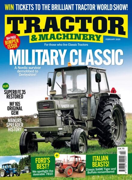Tractor & Machinery – February 2026 Cover