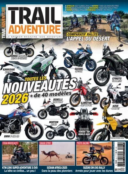 Trail Adventure – Janvier-Mars 2026 Cover