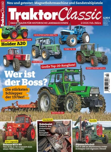 Traktor Classic – Februar 2026 Cover