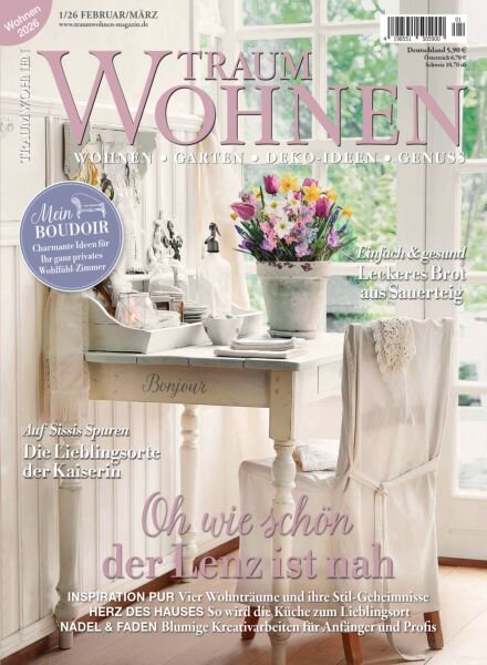 TraumWohnen – Januar 2026 Cover