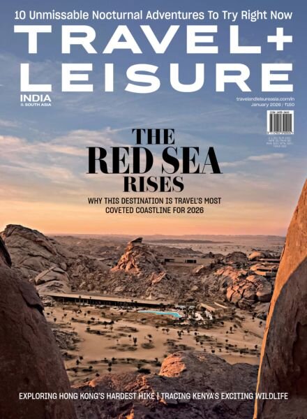Travel+Leisure India & South Asia – January 2026 Cover