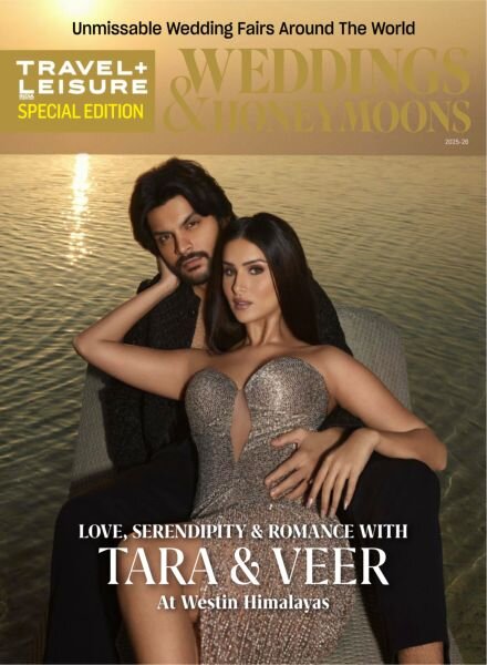 Travel+Leisure Weddings & Honeymoons Magazine 2025-2026 Cover