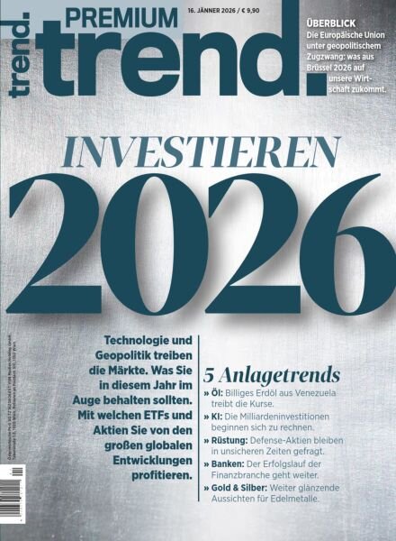 Trend – 16 Januar 2026 Cover