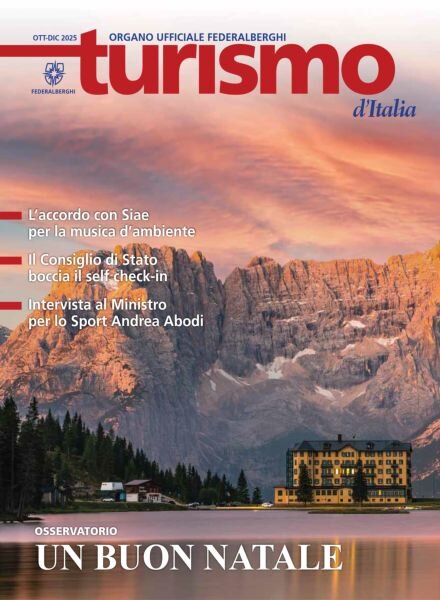 Turismo d’Italia – Ottobre-Dicembre 2025 Cover