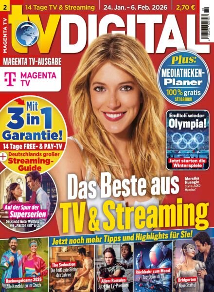 TV Digital Entertain – 16 Januar 2026 Cover