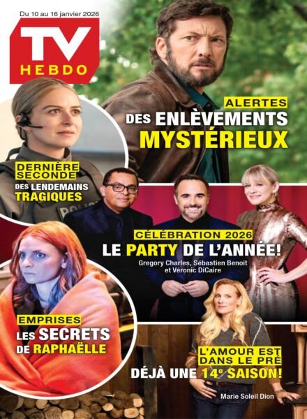 TV Hebdo – 10 Janvier 2026 Cover