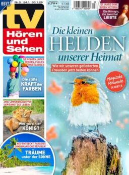 TV Horen und Sehen – 16 Januar 2026