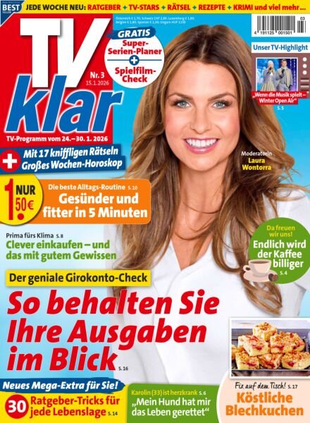 TV Klar – 15 Januar 2026 Cover