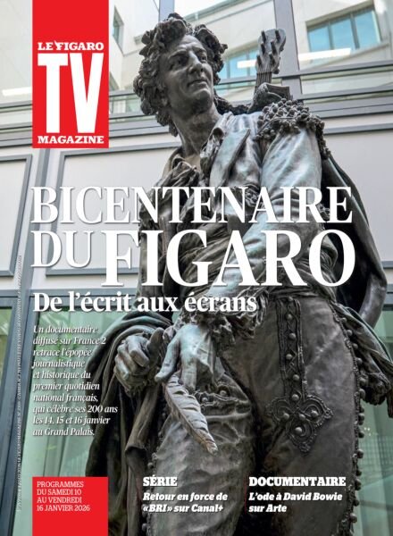 TV Magazine – 9 Janvier 2026 Cover