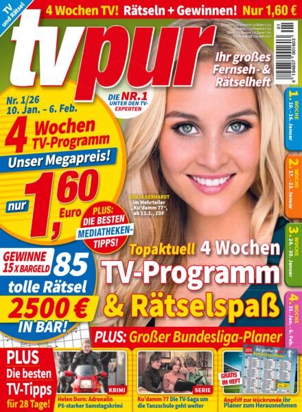 TV pur – 31 Dezember 2025 Cover