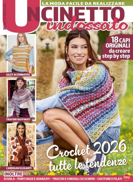 Uncinetto Indossato – Febbraio-Marzo 2026 Cover