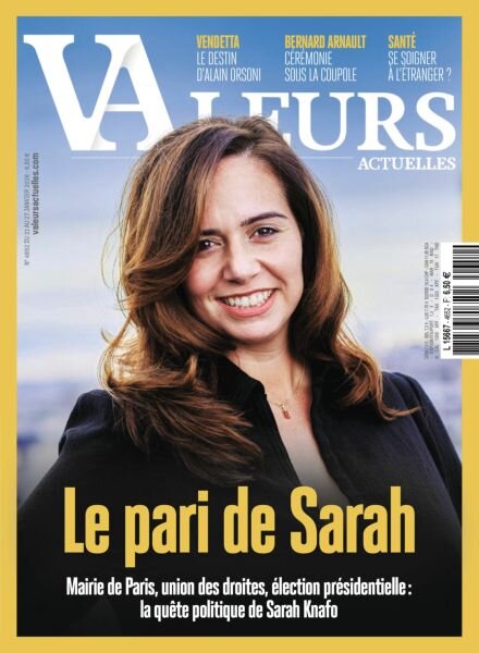Valeurs Actuelles – 21 Janvier 2026 Cover