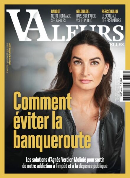 Valeurs Actuelles – 8 Janvier 2026 Cover