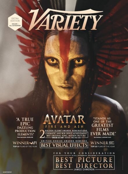 Variety – 12 January 2026 Cover
