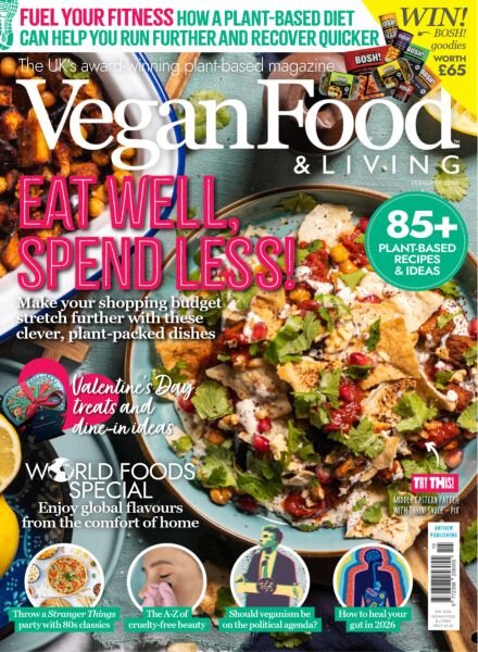 Vegan Food & Living – February 2026 Cover