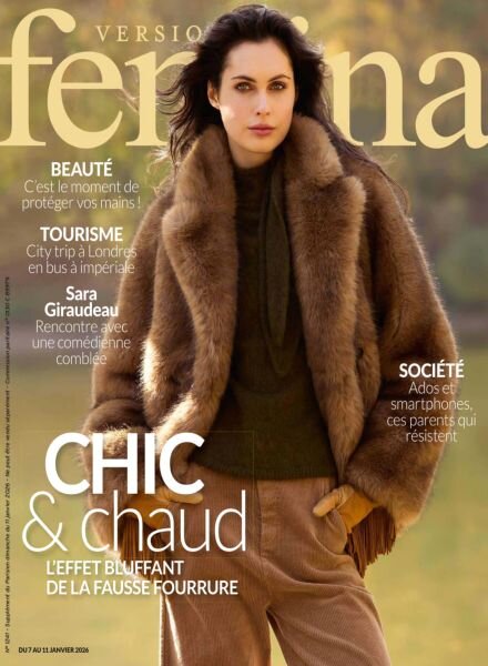 Version Femina – 11 Janvier 2026 Cover