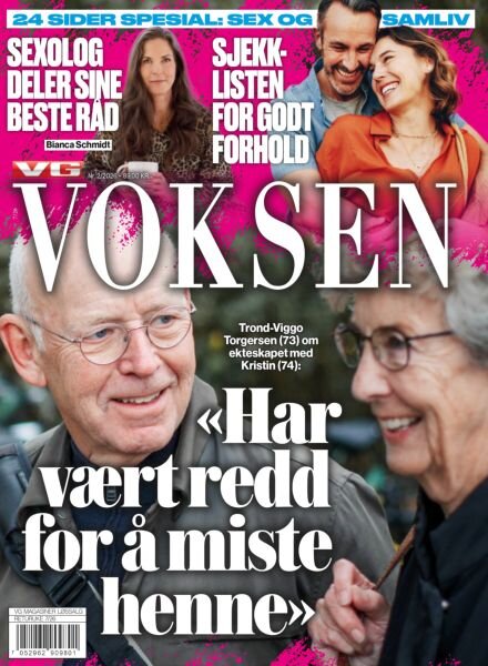 VG Voksen – 25 Januar 2026 Cover