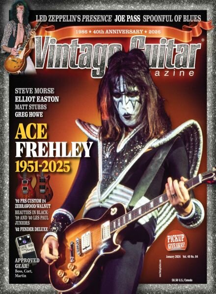 Vintage Guitar – January 2026 Cover