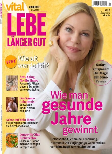 Vital Germany – Sonderheft 1 2026 Cover