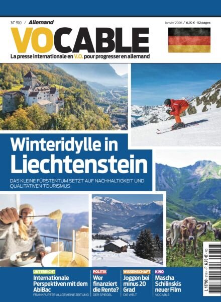 Vocable Allemand – Janvier 2026 Cover