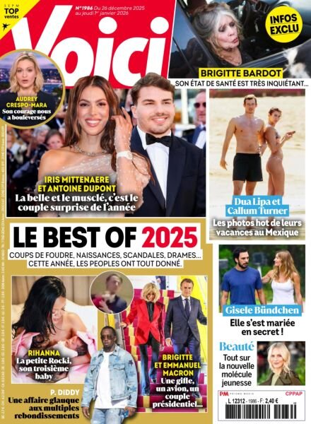 Voici – 26 Decembre 2025 Cover