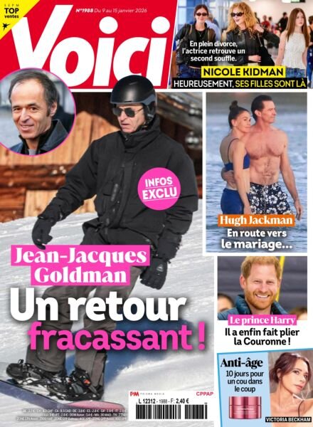 Voici – 9 Janvier 2026 Cover
