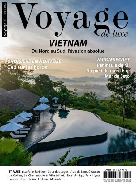 Voyage de Luxe – Janvier 2026 Cover