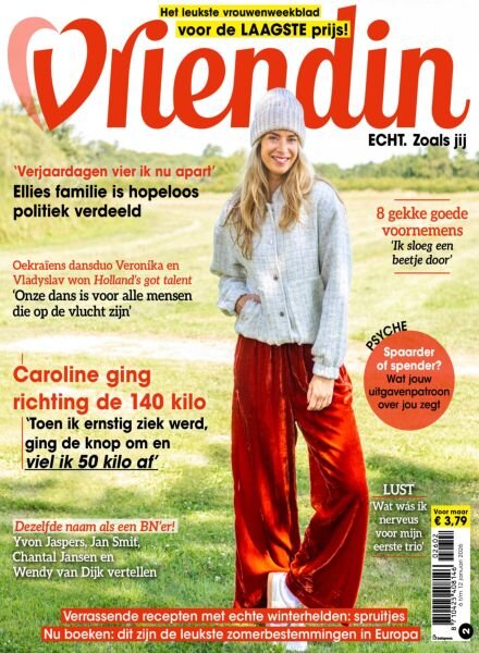 Vriendin – 6 Januari 2026 Cover