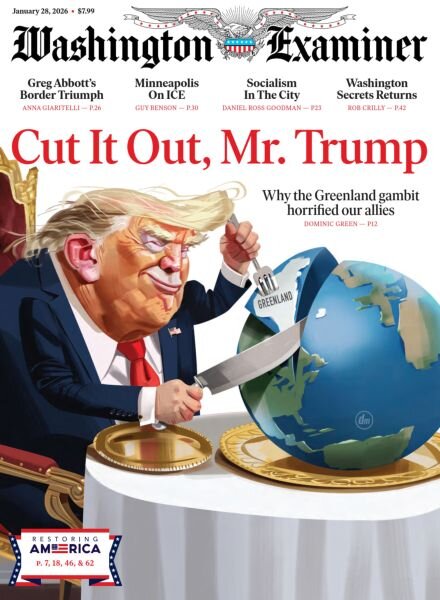 Washington Examiner – January 28 2026 Cover