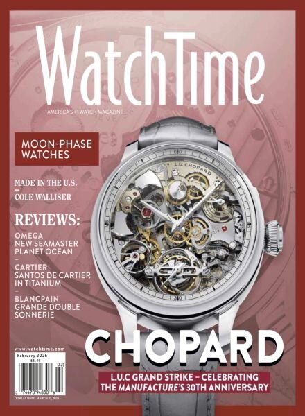 WatchTime USA – January-February 2026 Cover
