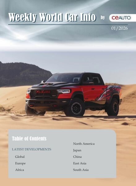 Weekly World Car Info – 3 January 2026 Cover