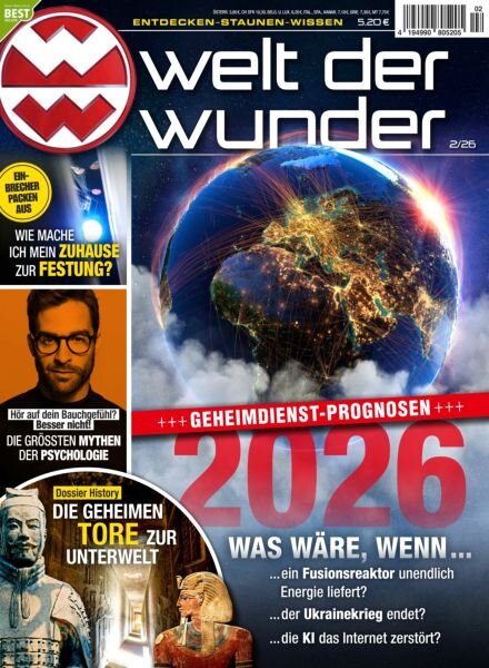 Welt der Wunder – Februar 2026 Cover