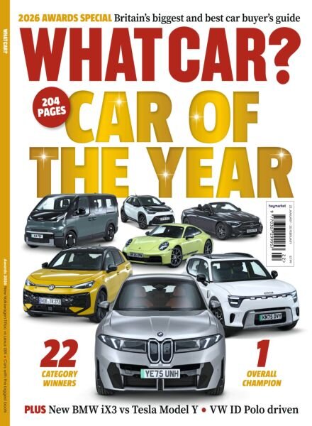 What Car UK – Awards 2026 Cover