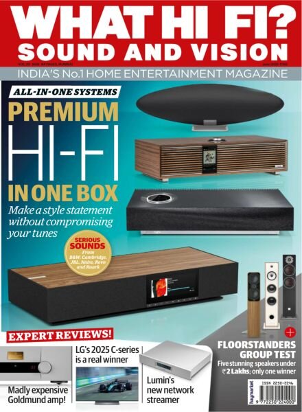 What Hi-Fi Sound and Vision India – June 2025 Cover