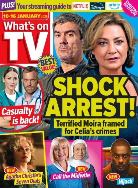 What’s on TV – 10 January 2026 Cover