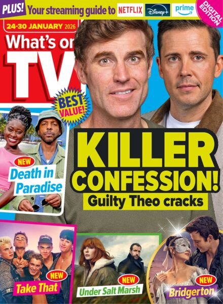 What’s on TV – 24 January 2026 Cover