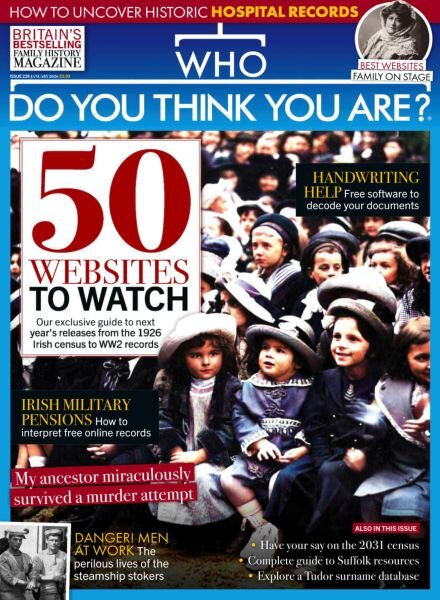 Who Do You Think You Are – January 2026 Cover