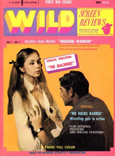 Wild Screen Reviews – Vol 1 N 1 1969 Cover