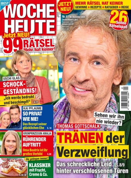 Woche Heute – 30 Dezember 2025 Cover
