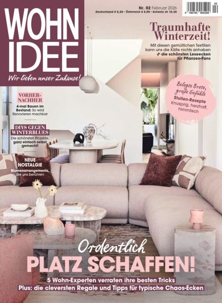 Wohnidee – Februar 2026 Cover